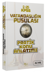 CBA Yayınları 2025 KPSS Vatandaşlık Vatandaşlığın Pusulası Pratik Konu Anlatımı - Ali Koç CBA Yayınları