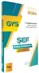 Temsil 2024 GYS İçişleri Bakanlığı Şef Konu Anlatımı Görevde Yükselme Temsil Kitap Yayınları