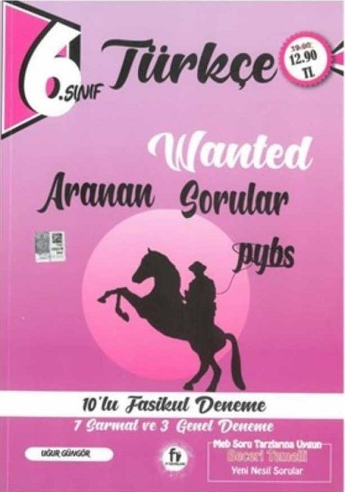 Fi Yayınları 6. Sınıf Türkçe Wanted Aranan Sorular 10 Deneme Fi Yayınları