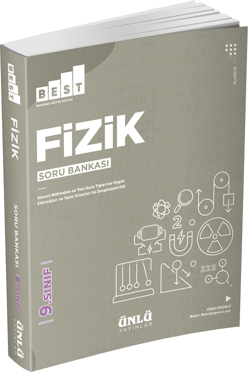 Ünlü 9. Sınıf Fizik BEST Soru Bankası Ünlü Yayınları