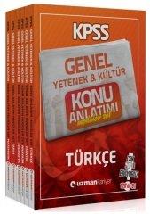 SÜPER FİYAT - Uzman Kariyer KPSS Genel Yetenek Genel Kültür Konu Anlatımlı Modüler Set Uzman Kariyer Yayınları