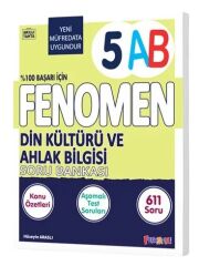 Gama 5. Sınıf Din Kültürü ve Ahlak Bilgisi Fenomen A-B Soru Bankası Gama Yayınları