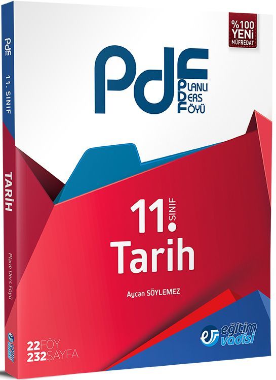 SÜPER FİYAT - Eğitim Vadisi 11. Sınıf Tarih PDF Planlı Ders Föyü Konu Anlatımlı Eğitim Vadisi Yayınları