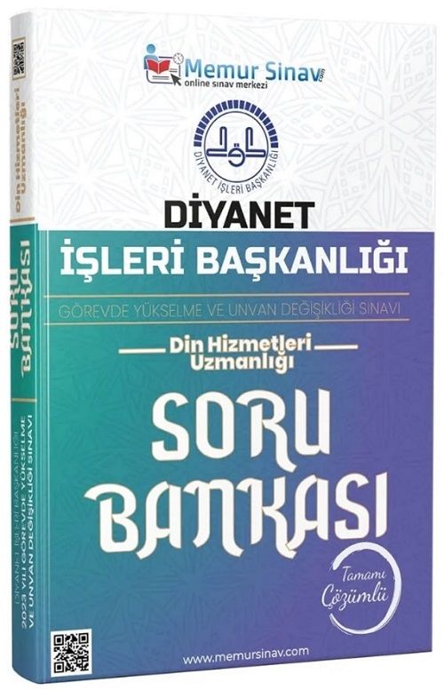 Memur Sınav 2023 Diyanet İşleri Başkanlığı Din Hizmetleri Uzmanlığı Soru Bankası Görevde Yükselme Memur Sınav