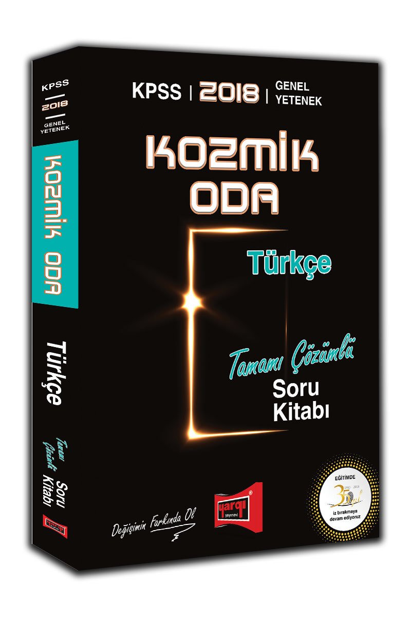 Yargı 2018 KPSS Kozmik Oda Türkçe Soru Bankası Kitabı Çözümlü Yargı Yayınları