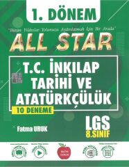 Newton 8. Sınıf LGS TC İnkılap Tarihi ve Atatürkçülük 1. Dönem All Star 10 Deneme Newton Yayınları