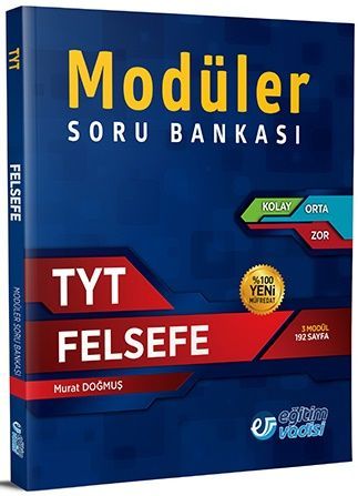 SÜPER FİYAT - Eğitim Vadisi YKS TYT Felsefe Modüler Soru Bankası Eğitim Vadisi Yayınları