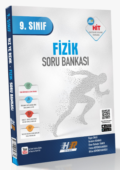 Hız ve Renk 9. Sınıf Fizik HİT Soru Bankası Hız ve Renk Yayınları