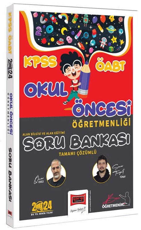 SÜPER FİYAT - Yargı 2024 ÖABT Okul Öncesi Öğretmenliği Soru Bankası Çözümlü - Ömer Ekici, Soner Turgut Tünay Yargı Yayınları