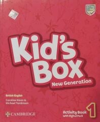 Cambridge Kids Box Updated Second Edition Level 1 Activity Book with Online Resources Cambrıdge Yayınları