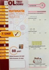 Pergel 7. Sınıf Matematik 88 Yaprak Test Pergel Yayınları