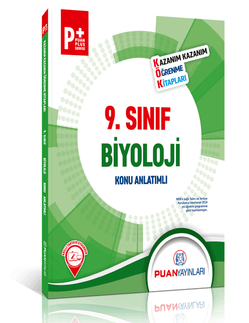 Puan 9. Sınıf Biyoloji Kök Konu Anlatımlı Puan Yayınları