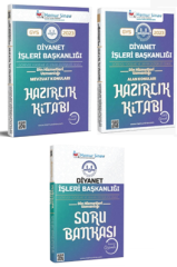 Memur Sınav 2023 DİB Diyanet İşleri Başkanlığı Din Hizmetleri Uzmanlığı Mevzuat+Alan Konuları Konu+ Soru 3 lü Set Görevde Yükselme Memur Sınav