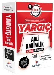 Dizgi Kitap YARGIÇ Adli Hakimlik Soru Bankası Seti Çözümlü Dizgi Kitap