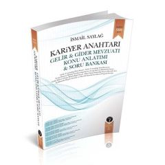 Savaş Kariyer Anahtarı Gelir ve Gider Mevzuatı Konu Anlatımlı Soru Bankası 2 Cilt Savaş Yayınları