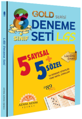 Bilal Işıklı LGS 8. Sınıf 5+5 Deneme Gold Serisi Adım Adım Bilal Işıklı Yayıncılık