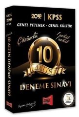 Yargı 2018 KPSS Genel Kültür Genel Yetenek 10 Altın Deneme Fasikül Çözümlü Yargı Yayınları