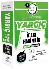 Dizgi Kitap YARGIÇ İdari Hakimlik Soru Bankası Seti Çözümlü Dizgi Kitap