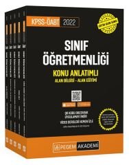 Pegem 2022 ÖABT Sınıf Öğretmenliği Konu Anlatımlı Modüler Set Pegem Akademi Yayınları