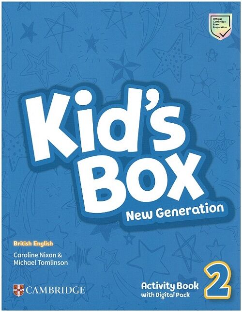 Cambridge Kids Box Updated Second Edition Activity Book 2 with Online Resources Cambrıdge Yayınları