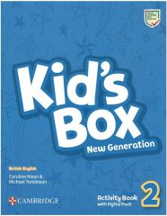 Cambridge Kids Box Updated Second Edition Activity Book 2 with Online Resources Cambrıdge Yayınları