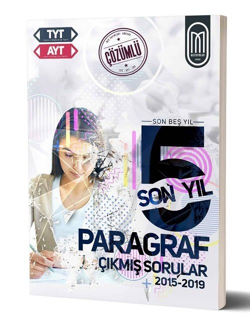 SÜPER FİYAT - MEG Yayınları YKS TYT AYT Paragraf Son 5 Yıl Çıkmış Sorular Çözümlü MEG Yayınları