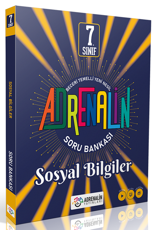 Adrenalin 7. Sınıf Sosyal Bilgiler Soru Bankası Adrenalin Yayınları