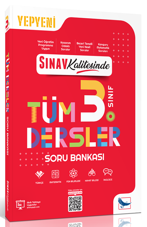 Sınav 3. Sınıf Tüm Dersler Sınav Kalitesinde Soru Bankası Sınav Yayınları