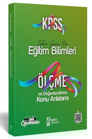 SÜPER FİYAT - İsem 2021 KPSS Eğitim Bilimleri Ölçme ve Değerlendirme Konu Anlatımı İsem Yayınları