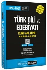 Pegem 2022 ÖABT Türk Dili ve Edebiyatı Öğretmenliği Konu Anlatımlı Pegem Akademi Yayınları