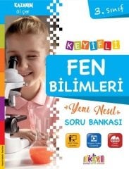 KEY Yayınları 3. Sınıf Keyifli Yeni Nesil Fen Bilimleri Soru Bankası Video Çözümlü KEY Yayınları