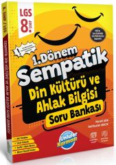 Ünlüler 8. Sınıf LGS Din Kültürü ve Ahlak Bilgisi 1. Dönem Sempatik Soru Bankası Ünlüler Yayınları