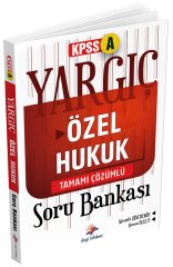 Dizgi Kitap YARGIÇ KPSS A Grubu Özel Hukuk Soru Bankası Çözümlü Dizgi Kitap