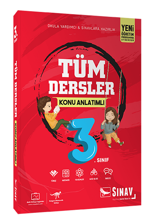 Sınav 3. Sınıf Tüm Dersler Konu Anlatımlı Sınav Yayınları