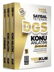 Yediiklim 2025 DGS Prestij Konu Anlatımlı Modüler Set Yediiklim Yayınları