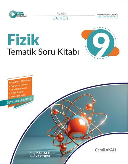 Palme 9. Sınıf Fizik Joker Tematik Soru Kitabı Palme Yayınları