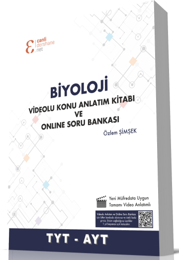 Canlı Dershane YKS TYT AYT Biyoloji Video Konu Anlatımlı Online Soru Bankası Canlı Dershane Yayınları