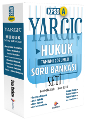 Dizgi Kitap YARGIÇ KPSS A Grubu Hukuk Soru Bankası Seti Çözümlü Dizgi Kitap