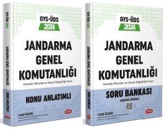 Data 2024 GYS ÜDS Jandarma Genel Komutanlığı Konu + Soru Bankası 2 li Set Görevde Yükselme Ünvan Değişikliği Data Yayınları