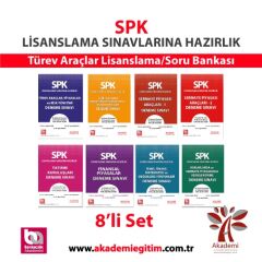 Akademi SPK Türev Araçlar Soru Bankası 8 li Set Akademi Consulting Yayınları