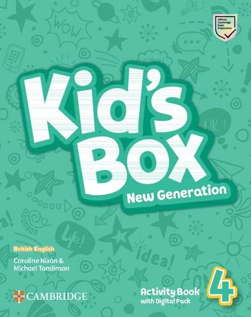 Cambridge Kids Box Level 4 Activity Book with Online Resources Cambrıdge Yayınları