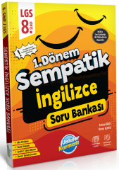 Ünlüler 8. Sınıf LGS İngilizce 1. Dönem Sempatik Soru Bankası Ünlüler Yayınları