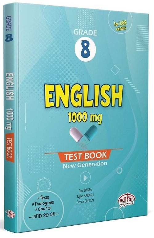 Editör 8 Grade English 1000 mg Test Book Editör Yayınları