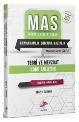 Dizgi Kitap 2021 MAS Kaymakamlık İnsan Hakları Mevzuat Konu Anlatımlı Cilt-3 Dizgi Kitap Yayınları