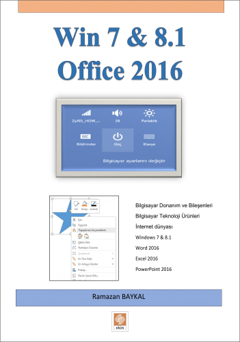 Ekin Win 7 - 8.1 Office 2016 - Ramazan Baykal Ekin Yayınları