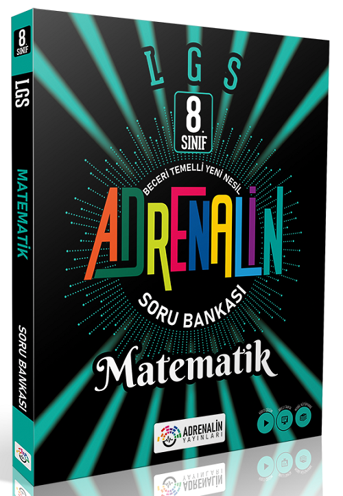 Adrenalin 8. Sınıf LGS Matematik Soru Bankası Adrenalin Yayınları