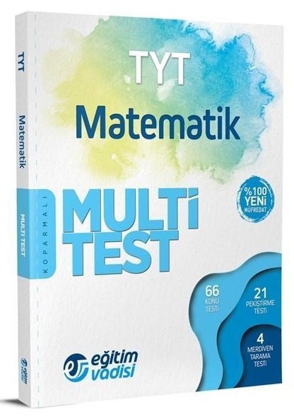 SÜPER FİYAT - Eğitim Vadisi YKS TYT Matematik Multi Test Soru Bankası Eğitim Vadisi Yayınları