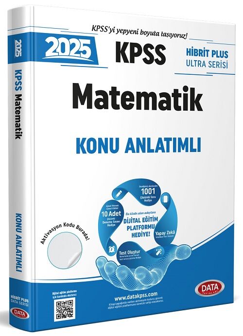 Data 2025 KPSS Matematik Ultra Konu Anlatımlı Data Yayınları