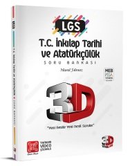 3D Yayınları LGS TC İnkılap Tarihi ve Atatürkçülük Soru Bankası Video Çözümlü 3D Yayınları