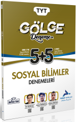 Paraf YKS TYT Sosyal Bilimler Gölge 5+5 Deneme Paraf Yayınları